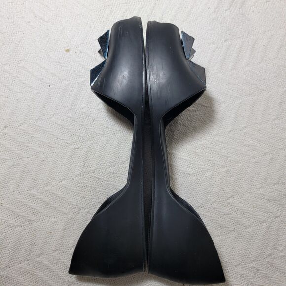 Melissa Fresh Bloom II Studded D'Orsay Peep Toe Ballet Flats Size 7 - Picture 7 of 13